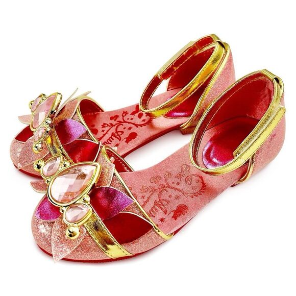 Aurora Costume Shoes Sleeping Beauty Princess Disney Store Size 13/1 Girls Kids - Picture 5 of 8